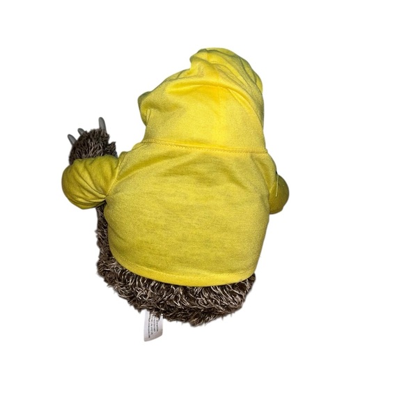 Snax The Sloth Plush Toy Yellow Hoodie Face Moves & Makes Sound Poseable 18” - Picture 3 of 4